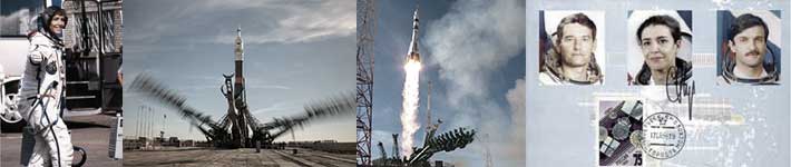 lancement Baïkonour et montres liées à l'espace européen